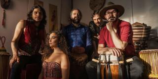 Imagen de integrantes "Piangua" artistas presentes en Festival Centro