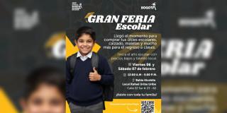 Pieza gráfica de la Feria Escolar