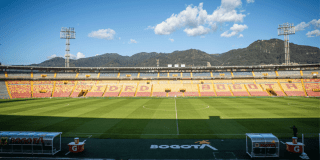Imagen panorámica del estadio El Campín