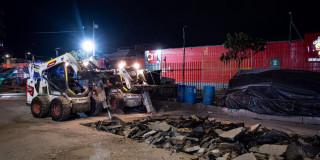 Foto de mejoramiento víal en Corabastos 