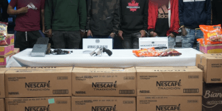 Imagen de la mercancía recuperada por parte de la Policía