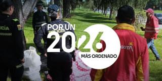 Foto de acción de recuperación de espacio público