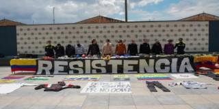 Foto de los 11 capturados señalados de integrar los 'PPP', vinculados a 16 actos violentos en Bogotá.