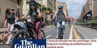 The Guardian highlights Bogotá as a global example in air quality