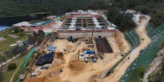 Foto que muestra la obra de la Planta Wiesner 