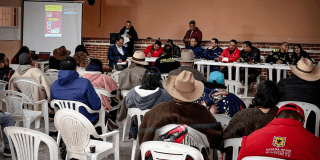 Imagen de la reunión en Ciudad Bolívar