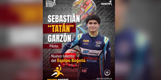 Imagen con información del deportista de Bogotá