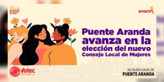 Imagen de la pieza gráfica de la Alcaldía Local de Puente Aranda 