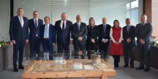 Foto del encuentro entre representantes de la Cámara de Comercio de Bogotá, Invest in Bogotá y de Rumania.