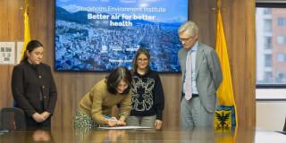 Bogotá renews cooperation with SEI to strengthen air monitoring 2026