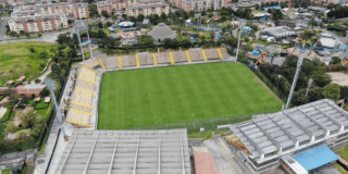 Imagen anorámica del Estadio de Techo de Bogotá