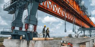 Foto de un frente de obra en Bogotá