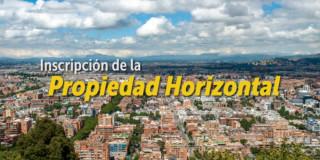 Inscripción de la Propiedad Horizontal