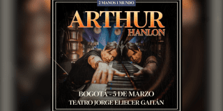 Imagen del cartel promocional de la presentación del pianista.