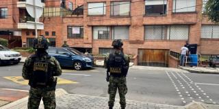 Foto de operativo en Bogotá