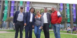 Foto de funcionarios de Alcaldía Local de Kennedy.