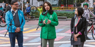 Imagen de funcionarios de la Alcaldía de Bogotá