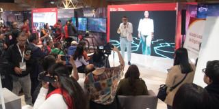 Foto de la participación de la localidad de Engativá en la feria de ANATO 2026 en Corferias.