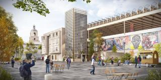 Foto que muestra un render del futuro proyecto de la Etapa II del Bronx Distrito Creativo