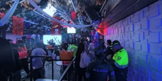 Establecimiento sellado en el barrio El Restrepo.