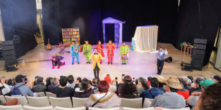 Imagen del escenario en el que se desarrolla la obra