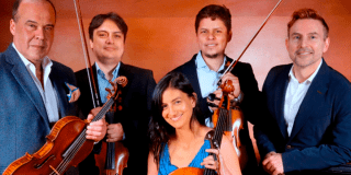 Imagen de los artistas que estarán en este concierto.