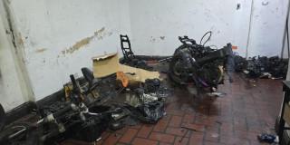 Motocicletas desguazadas