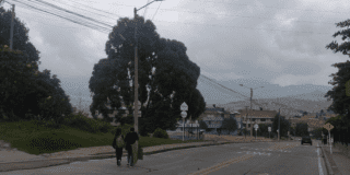 Imagen de cielo parcialmente nuublado