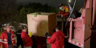 Labores de retiro de material voluminoso