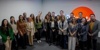 Foto del encuentro entre representantes de la Red INVEST y ProColombia para fortalecer impulso de inversión en Colombia y en Bogotá.