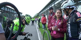 Policías en el Día sin Carro y sin Moto