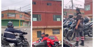 Fotos de operativos de la Secretaría de Movilidad. 