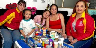 Foto de una de las jornadas de acompañamiento salud y bienestar a personas con discapacidad en Bogotá.