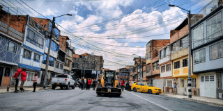 Foto de una calle de localidad de Kennedy