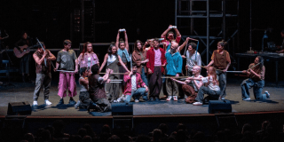 Foto de una obra de teatro