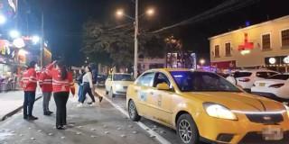 Foto del alcalde Carlos Fernando Galán liderando operativo de rumba segura en Bogotá 1 de marzo de 2026