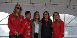 Foto del evento de condecoración