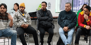 Foto de una charla ciudadana 