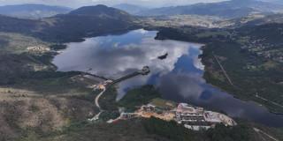 Uno de los embalses con el que se suple Bogotá.