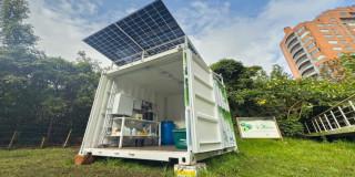 estación de monitoreo de agua