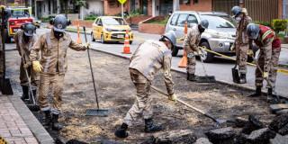 Foto de personal de la UMV. 