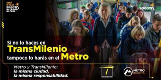 Pieza gráfica de camapaña de cultura ciudadana. 