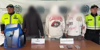 Capturados tras intento de hurto a pasajero en Barrios Unidos.