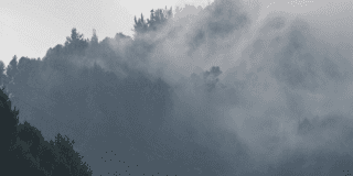 Imagen de ambiente nublado en Bogotá.