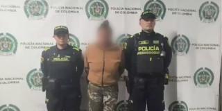 Mujer señalada de cometer el delito de receptación.