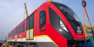 Foto de un tren del metro