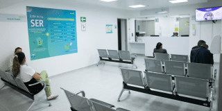 Imagen de la sala de espera del SER Verbenal