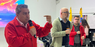 Foto de una charla ciudadana 