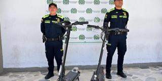 Foto de patinetas recuperadas