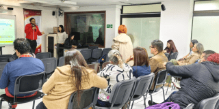 Foto de una feria de servicios en Antonio Nariño 